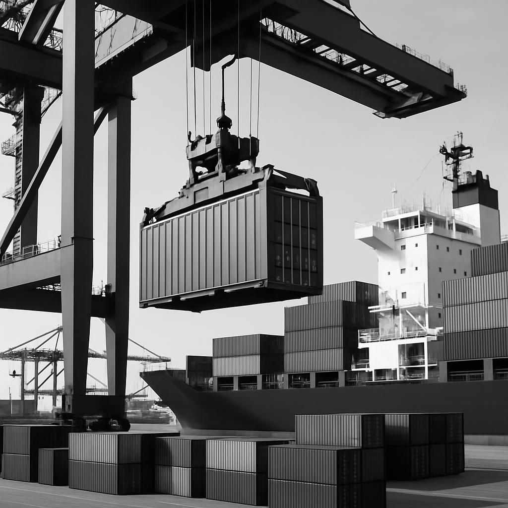 Shipping container, a shipping container, cargo container.